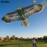 ราคา NICOLOO Flying Hawk Kite, Emulation Kite Line 1.1m Flat Eagle Kite, ขนาดใหญ่กลางแจ้งบินของเล่น Anti Bird Bird Scarer ไดรฟ์เด็กผู้ใหญ่ (51810701253)