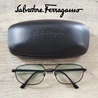 ราคา ส่งฟรี กรอบแว่นไทเทเนี่ยม Salvatore Ferragamo เฟอร์รากาโม่ พร้อมกล่องแท้ แบรนด์ลักชูรี่สุดหรูจากอิตาลี Made in Italy (41260974806)