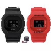 ราคา 1แถม1 ของแท้100% S Sport นาฬิกาข้อมือ กันน้ำได้ ตั้งปลุกได้ (4035042911)