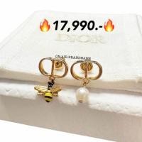 ราคา New dior CD garden earrings ต่างหู ผึ้งน่ารักสุดๆ ต้องสะสม (56359918934)