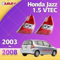 ราคา Honda Jazz FIT ไฟท้าย 2003-2008 SAA GD1 GD3 GE ไฟท้ายด้านหลังโคมไฟไฟท้าย Lampu Taillamp ไฟท้าย akur Lampu belakang เบรคหยุดไฟเตือน Parkin (28827621143)