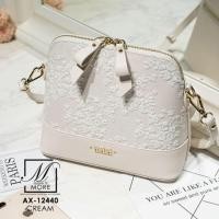 ราคา กระเป๋าแฟชั่นนำเข้าแบรนด์ axixi แต่งลายลูกไม้ (1575854292)