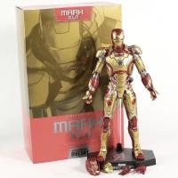 ราคา IRON MAN MK42 MK 42 MARK XLII LED light 1/6 Action Figure 32 cm (14684552167)