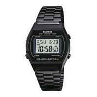 ราคา Casio นาฬิกาข้อมือDijital ชาย-หญิง สายเหล็กดำ รุ่น B640WB-1ADF (421529351)