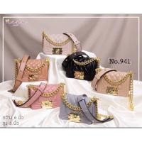 ราคา กระเป๋าสะพายข้าง ทรงบอย mini (มินิ)แบรนด์แท้ NISA(นิสา) (20851635287)