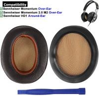 ราคา เปลี่ยนแผ่นรองหูฟังแผ่นรองหูฟังเบาะ Muffs สําหรับ Sennheiser Momentum 1 1.0 2 2.0 M2 HD1 ไร้สายแบบมีสาย Over รอบหูฟัง (28626859453)