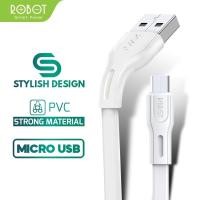 ราคา ROBOT Micro USB Data Cable 1 เมตร 2A Original Anti-Tangle (52405455508)