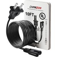 ราคา CHANZON สายไฟสําหรับ Samsung TV, เปลี่ยน TCL Roku 2 Prong สายไฟ AC UN40 UN43 UN48 UN49 UN50 UN55 UN60 UN70 UN75 UN78 สมาร์ท 4K,7A125V สําหรับ LG 24 ",10Ft (48607928350)