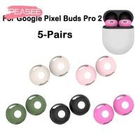 ราคา [PEASEE] จุกหูฟัง 5 คู่, อุปกรณ์เสริมหูฟังเปลี่ยนหูฟัง, ฝาครอบ Earpods ซิลิโคนกันลื่นสําหรับ Google Pixel Buds 2 (55061696089)