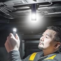 ราคา ไฟฉายพวงกุญแจ LED แบบชาร์จไฟได้550LM ขนาดเล็กพกพาได้โคมไฟแบบพกพาโคมไฟสำหรับทำงานน้ำท่วมพร้อมแม่เหล็กในกรณีฉุกเฉิน (44861729445)
