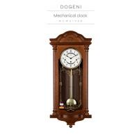 ราคา DOGENI นาฬิกาไขลาน (WCW019DB) ระบบ ไขลาน MECHANICAL นาฬิกาแขวนผนัง ดีไซน์เรียบหรู (22569007963)