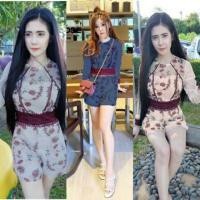 ราคา จั้มสูทขาสั้นงานผ้าซาร่า (1876196678)
