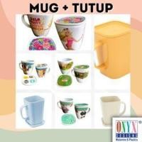 ราคา แก้วเมลามีนมีลวดลายและฝาธรรมดา (45159323803)