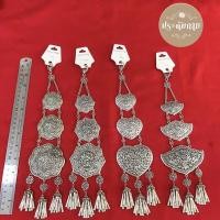 ราคา ตุ้งติ้งห้อยเข็มขัด 3 ชั้น สีเงินรมดำ/เงินขาว/ทอง ตกแต่งห้อยผ้าถุง (พร้อมส่ง) (4853342156)