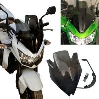 ราคา Motorcycle For Kawasaki Z750 Z750R Windshield High Quality Wind Deflectore Windshield Bubble Smoke (48052421118)