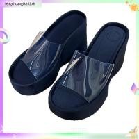 ราคา Zara Platform Sandals from Spain รองเท้าแตะพลาตฟอร์มกันน้ํา โปร่งใส เพิ่มความสูงสำหรับผู้หญิง (46208275277)