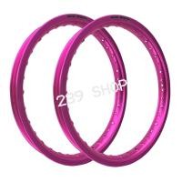 ราคา วงล้อ ล้อ17 ล้อโลขอบ17 SUPER DRAG RIM 1.40-17 สีชมพู รุ่น STREET ทรง DID ขอบเรียบ 1 คู่ 2 วง วงล้อ โล aumshop239 (20639459344)