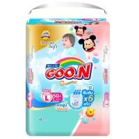 ราคา กูนน์กางเกงผ้าอ้อมเด็กขนาด L 50ชิ้น GOO.N Premium Baby Diaper Pants Size L 50pcs. [หมายเลขบาร์โค้ด 8858947862036] (56007597821)