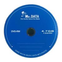 ราคา DVD-RW MR.DATA Rewritable DVD-RW 4.7GB 4X Blank DVD RE Blank Discs 10Pcs. (25260649393)