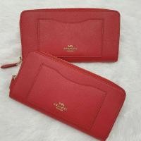 ราคา COACH ACCORDION ZIP WALLET IN CROSSGRAIN LEATHER (3417436138)