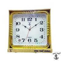 ราคา นาฬิกาแขวนผนัง สมอแท้ 100% ⚓ KINGTIME หน้าปัด 11.5นิ้ว รุ่น 04S เดินเรียบ Auto เสียงเงียบ (24406806575)