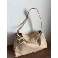ราคา PELLE BORSA กระเป๋าสะพายวินเทจญี่ปุ่น สีเบจ - มือสอง (42058809627)