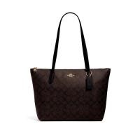 ราคา กระเป๋า Coach tote bag สีน้ำตาลเข้ม (8746183037)