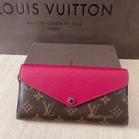 ราคา LV Marie-Lou long wallet กระเป๋าสตางค์ LV ของแท้ % มือ 2 (19734398490)