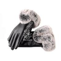 ราคา (พร้อมส่ง)ถุงมือหนังPUกันหนาว รุ่น Rabbit PU gloves ด้านในบุขน ทัชสกรีนมือถือได้ มีภาพสินค้าจริงในโพส (656361512)