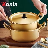 ราคา KOALA หม้อเกาหลี หม้อสแตนเลส หม้อ เกาหลี ทองเหลือง 18/20cm หม้อทองเหลือง หม้อมาม่าเกาหลี หม้อ (23353071084)
