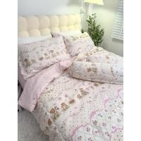 ราคา ชุดผ้าปูที่นอนcottonทอพิเศษ รุ่นlabfundeeชุดผ้าปูครบเซ็ท 6 ชิ้น พร้อมผ้านวม7ฟุต ลายน่ารัก (28818028987)