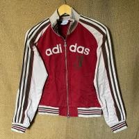 ราคา Adidas Stripes Light Denim Peach เสื้อแจ็คเก็ตสีแดงผู้หญิง (27937942305)