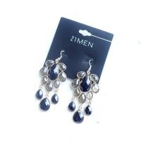ราคา ต่างหูหยดน้ำเพชรระย้า สวยหรุสุดๆ (1837817050)