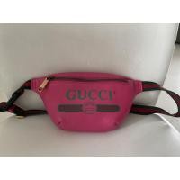 ราคา Like New Gucci Belt Bag Mini Pink (5177885632)