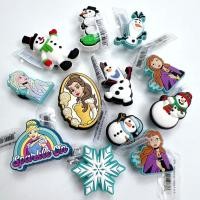 ราคา [ CHARM CROCODILE ELSA ] JIBBITZ Elsa ติดรองเท้าแตะแบบไขว้ (42176602393)