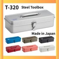 ราคา [TOYO] Steel Toolbox T-320 | Made in Japan | Stackable Tool Box | Storage Organizer (28536161656)