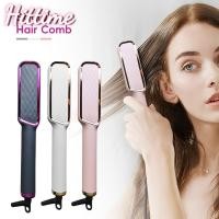 ราคา HITTIME EU/US/UK/AU ปลั๊กไอออนลบผม Straightener แปรง 2-in-1 Anti-ชํารุด Ionic Hair Styler ความร้อนอย่างรวดเร็ว Frizz Control แบบพกพาสําหรับสาวขี้เกียจ E4Z6 (43561467627)