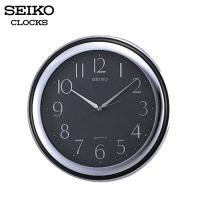 ราคา SEIKO CLOCKS นาฬิกาแขวน รุ่น QXA261K ขนาด 11.4 นิ้ว เดินสเต็ป สีดำ (20795147595)