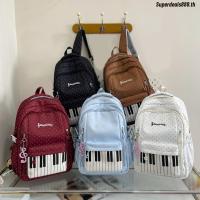 ราคา กระเป๋าเป้สะพายหลังเดินป่าสําหรับเด็กพิมพ์ลายเปียโนลายจุด (กระเป๋าพับ) กระเป๋าเป้สะพายหลังน่ารัก _SD88 (40181370575)