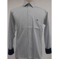 ราคา John Langford เสื้อเชิ้ตแขนยาว รุ่น 031-1779S ลายเส้นสีน้ำเงิน (25415958979)