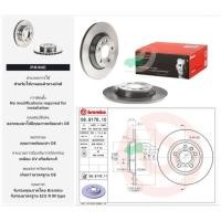 ราคา 08 9176 11 จานเบรคหลัง (ยี่ห้อ BREMBO) VW Caravelle T4 V6 2000- (27875891220)