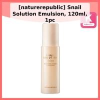 ราคา [naturerepublic] Snail Solution Emulsion, 120ml, 1pc / อิมัลชั่นเกาหลี / เนื้อสัมผัสผิวเรียบเนียน โดยโซล Unnie (55809380719)