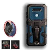 ราคา LG Q51 K51 Q510 สะท้อน LM-Q510N Heavy Duty ทหารเกรดหัวเข็มขัด Hard Protection Shock Proof Grip ทนทาน Dual Layer เคสโทรศัพท์ฝาหลัง (55859013282)