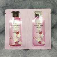 ราคา innisfree my body cherry blossom body cleanser +body lotion 4ml+4ml (1280806422)