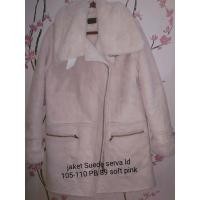 ราคา เสื้อแจ็คเก็ตหนังกลับสีชมพูนุ่ม (25485566229)
