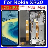 ราคา 6.67 "IPS สําหรับ Nokia XR20 TA-1368 1362 จอแสดงผล LCD Touch Screen Digitizer Assembly สําหรับ Nokia XR 20 หน้าจอ LCD เปลี่ยน (42929608590)