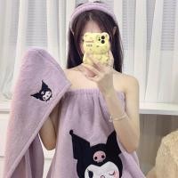 ราคา ชุดผ้าขนหนูอาบน้ําเดรสเกาะอก 3 ชิ้น ผ้าคลุมผม ดูดซับสุดๆ ที่คาดผมหมีนุ่ม (47511649384)