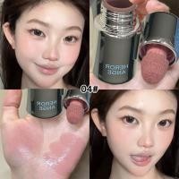 ราคา ความอิ่มตัวต่ํา Matte Peach Pink Plush Brush Liquid Blusher Easy Cheek Apply Light Smooth Cheek K4h2 (48910528904)