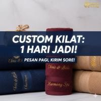 ราคา ผ้าขนหนูปักลายขอชื่อ/คํา/โลโก้ขนาด140,000ผ้าขนหนูจัมโบ้ (50852874870)