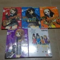 ราคา หนังสือการ์ตูน เคอง K-on เล่ม1-4 (ขาดเล่ม5)พร้อมภาคพิเศษ College #Kakifly (11500081733)